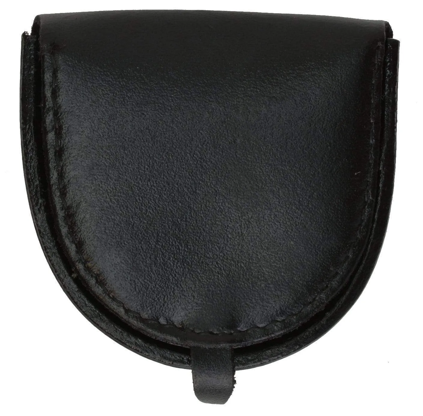 100% Leather Horse Shoe Style Change Purse 6223 (C)
