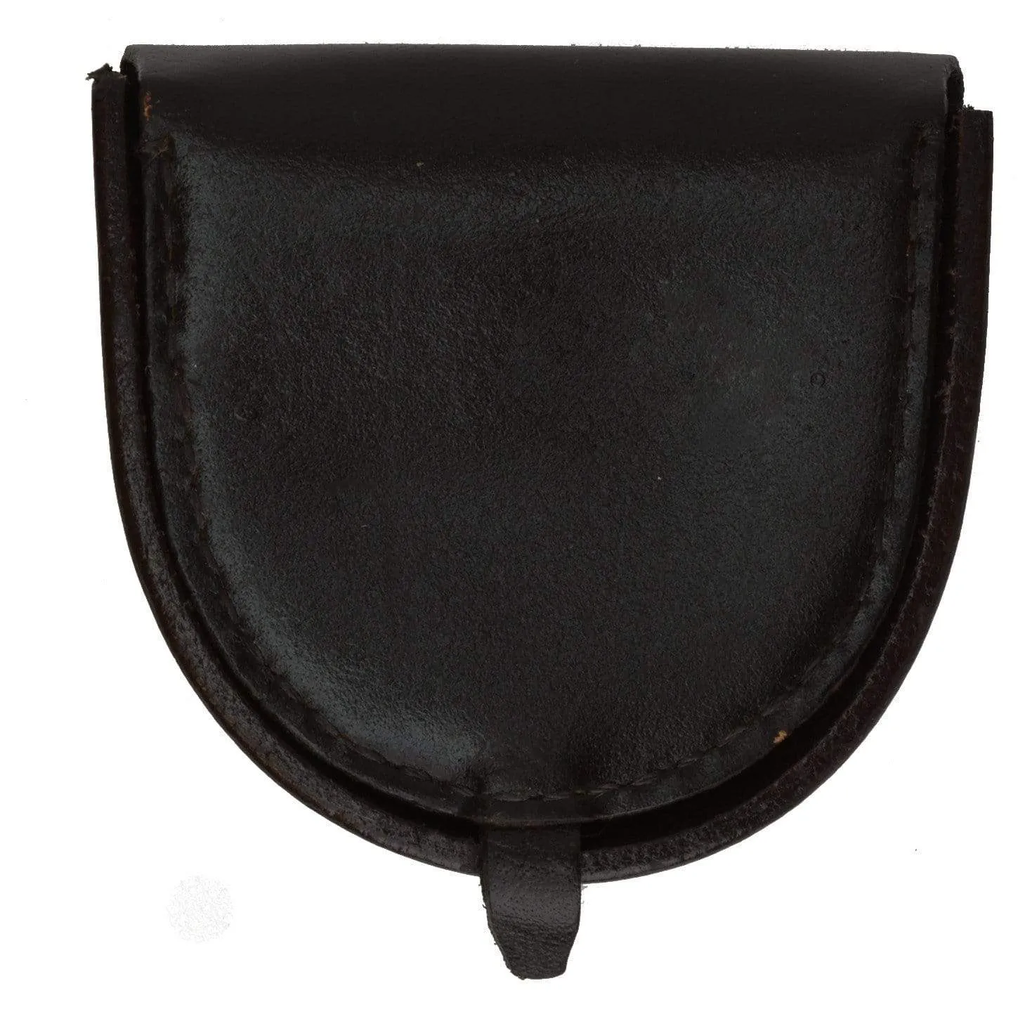 100% Leather Horse Shoe Style Change Purse 6223 (C)