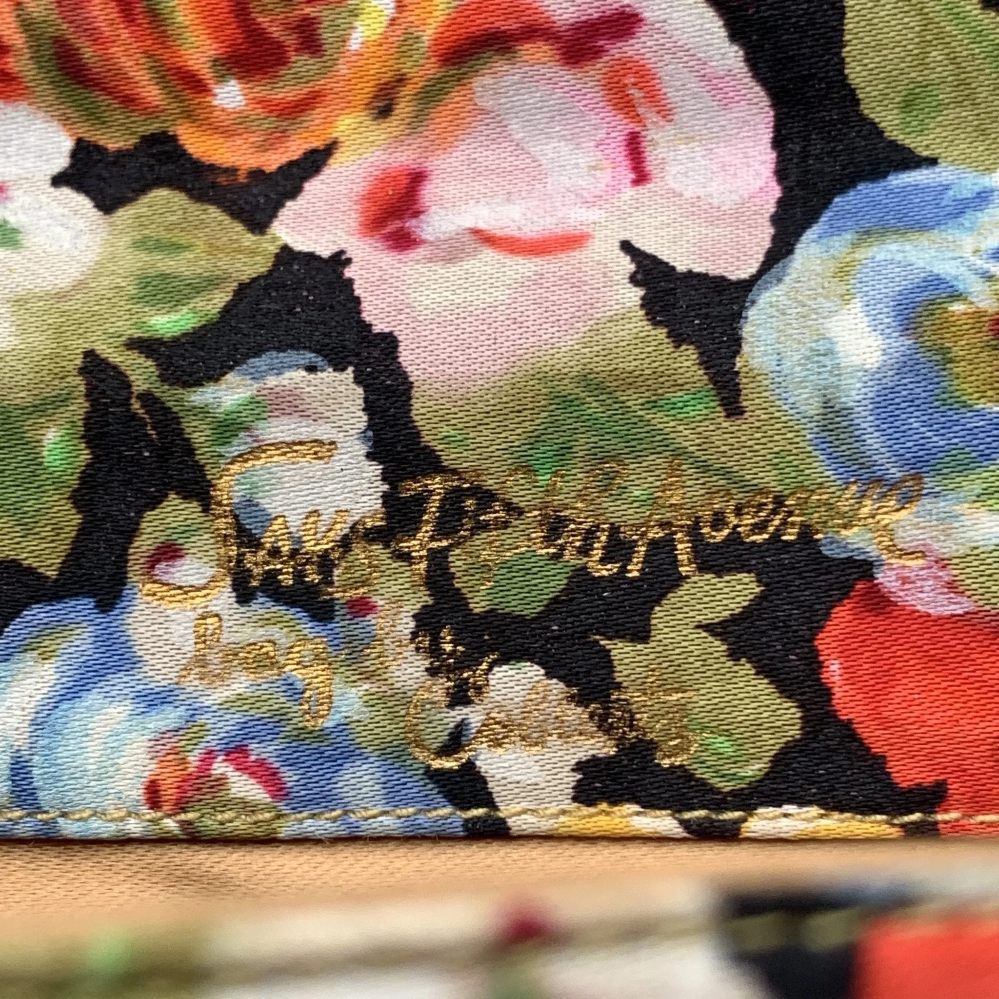 1950s Floral Clutch by Coblentz for Saks Fifth Avenue. Colorful Bag. Sustainable Vintage Fashion.