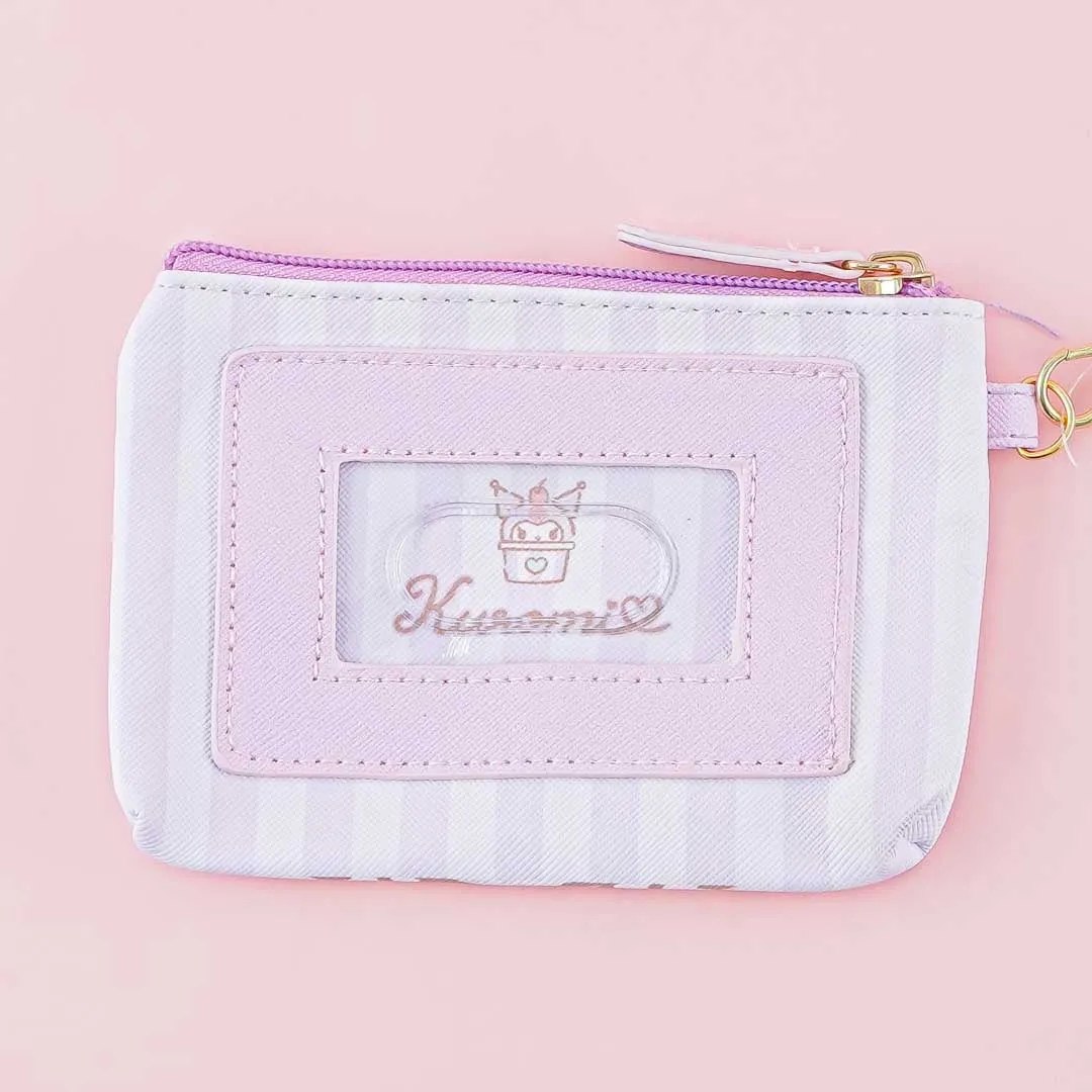Kuromi Stripes Coin Purse & Pass Case