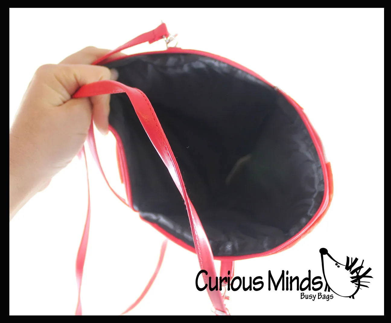 Mushroom Purse Crossover Bag Zipper Cute Soft Zipper