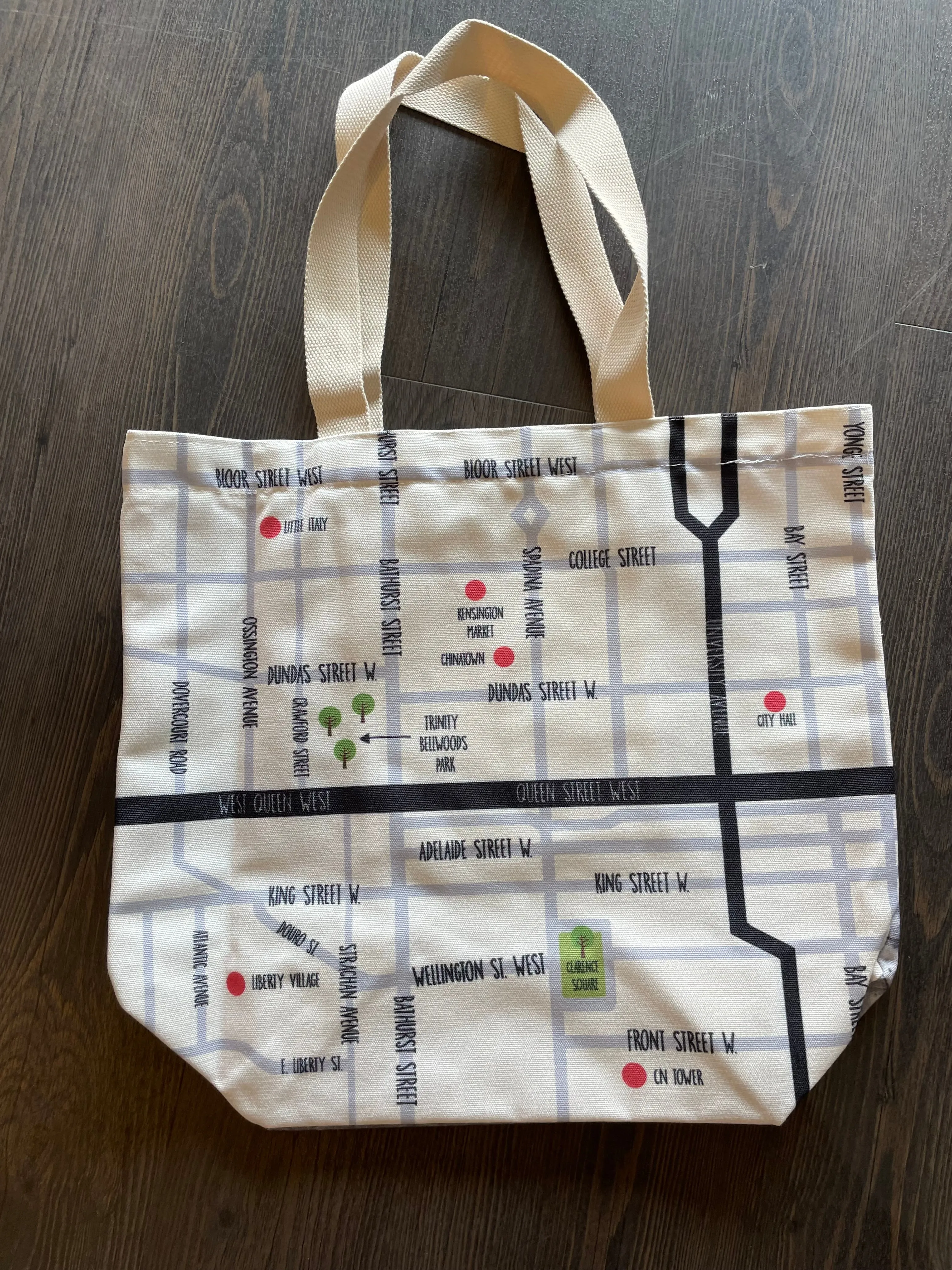 Queen West Tote Bag