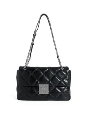 Smting | Quilted Chain Flap Bag