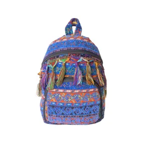 Turkish Bohemian Fringe Multicolor Backpack